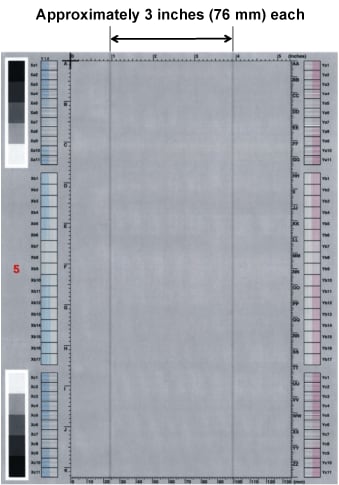 Vertical lines repeating every 3.0 inches (76 mm)