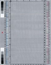 Horizontal lines or line segments