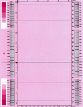 Horizontal lines or line segments