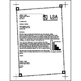 圖 1： ISO/IEC 19752 標準測試頁