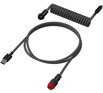 Câble torsadé USB-C HyperX gris-noir