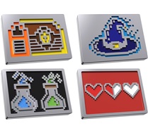 HyperX Badge Pack - 8 Bit Magnetic Badges