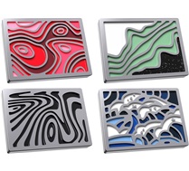 HyperX Badge Pack - Abstract Magnetic Badges