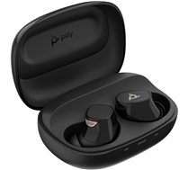 Poly Voyager Free 20 Black Earbuds +Basic Charge Case