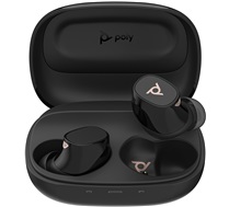 Poly Voyager Free 20 Black Earbuds +Basic Charge Case