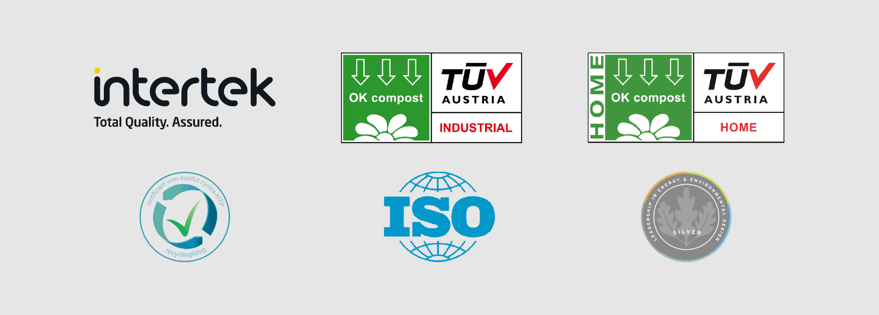 Regulations compliance logos