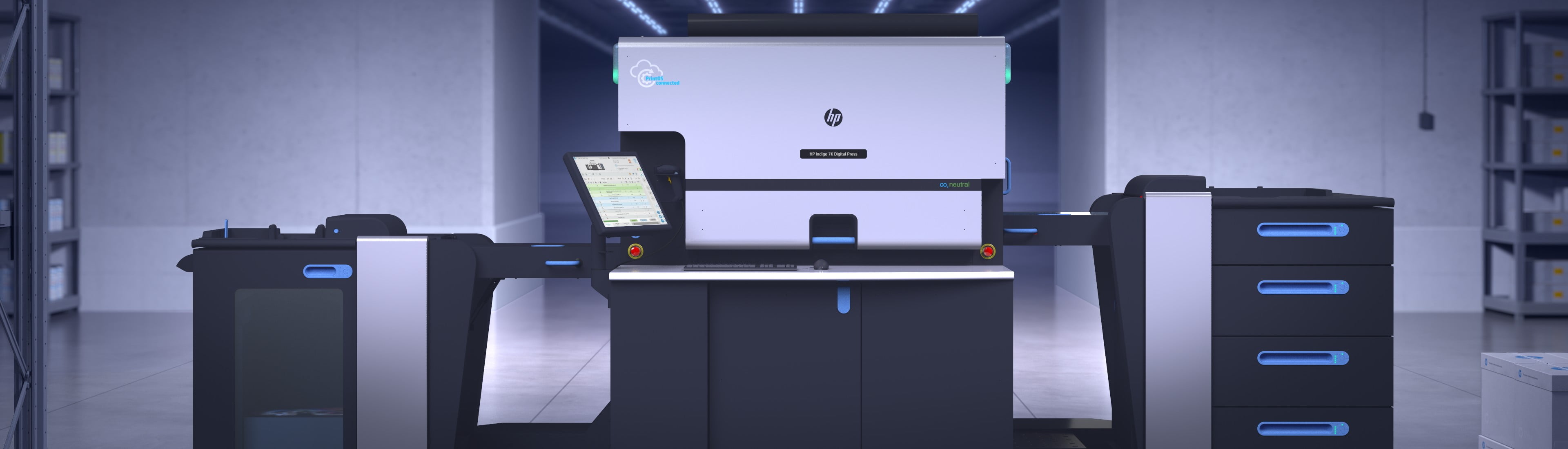 HP Indigo 7K Digital Press.