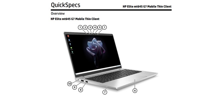 HP Elite mt645 G7 Quickspecs