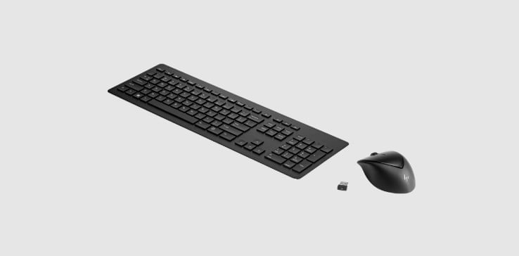 HP Set aus Tastatur und Maus: HP 975 Wireless tastatur und die 650 wireless Maus