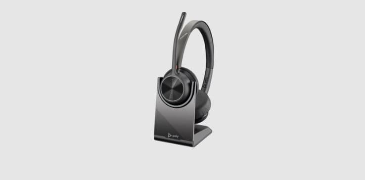 HP Poly Voyager 4320 USB Headset zusammen mit einem BT700 Dongle