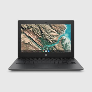 hp chromebook 11A 11 inch education-laptop met amd-processor