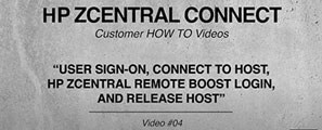 ZCentral Connect: Sign-On, Connect To Host, Remote Boost Login, and Release Host