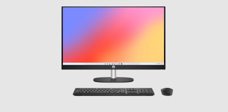 HP 5M9B8EA All-in-one pc - Grijs
