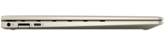 HP ENVY x360 13 (Intel) side view showing available ports