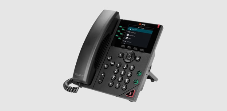 Poly VVX 350 Tischtelefon mit Hörer