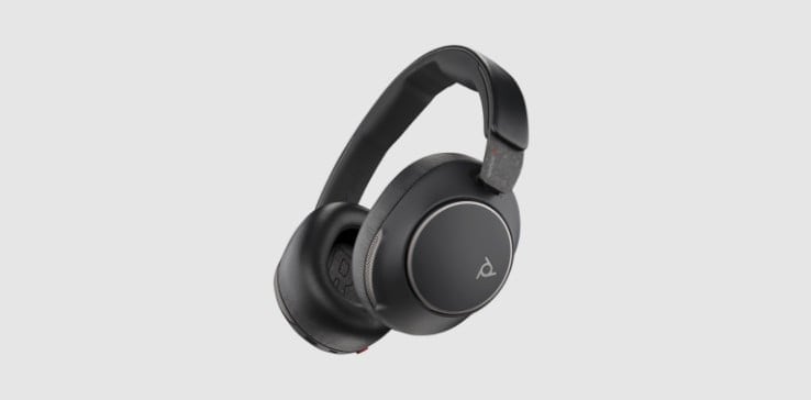 Auriculares estéreo Poly Voyager Surround 80 con cancelación de ruido