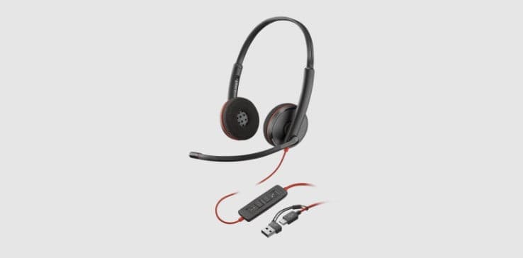 Poly Blackwire 3200 headset