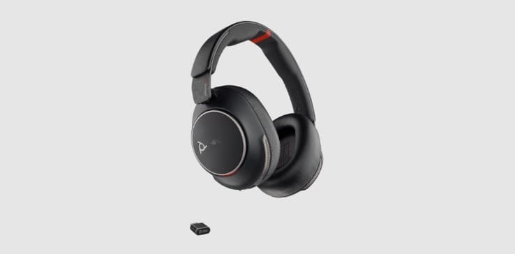 Poly Voyager Surround 80 stereo noise-cancelling headset​