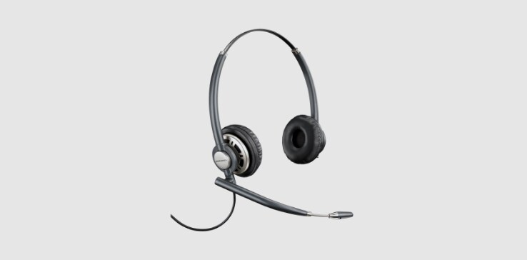 Micro-casque pour centre de contacts Poly 700