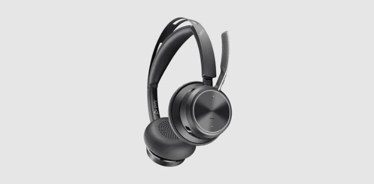 Poly Voyager Focus 2 USB noise cancelling wireless stereo headset​