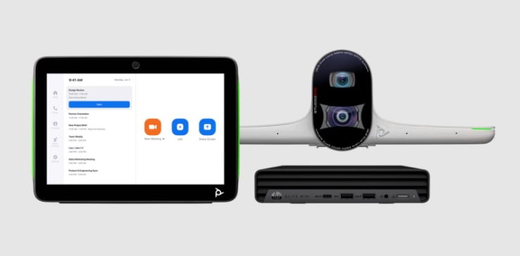 Poly Studio 基本套件 G9 Plus（適用於 Microsoft Teams Rooms）