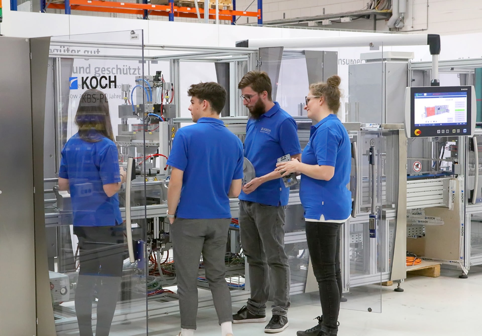 Koch Pac Systeme uses 3D printing for manufacturing machinery parts