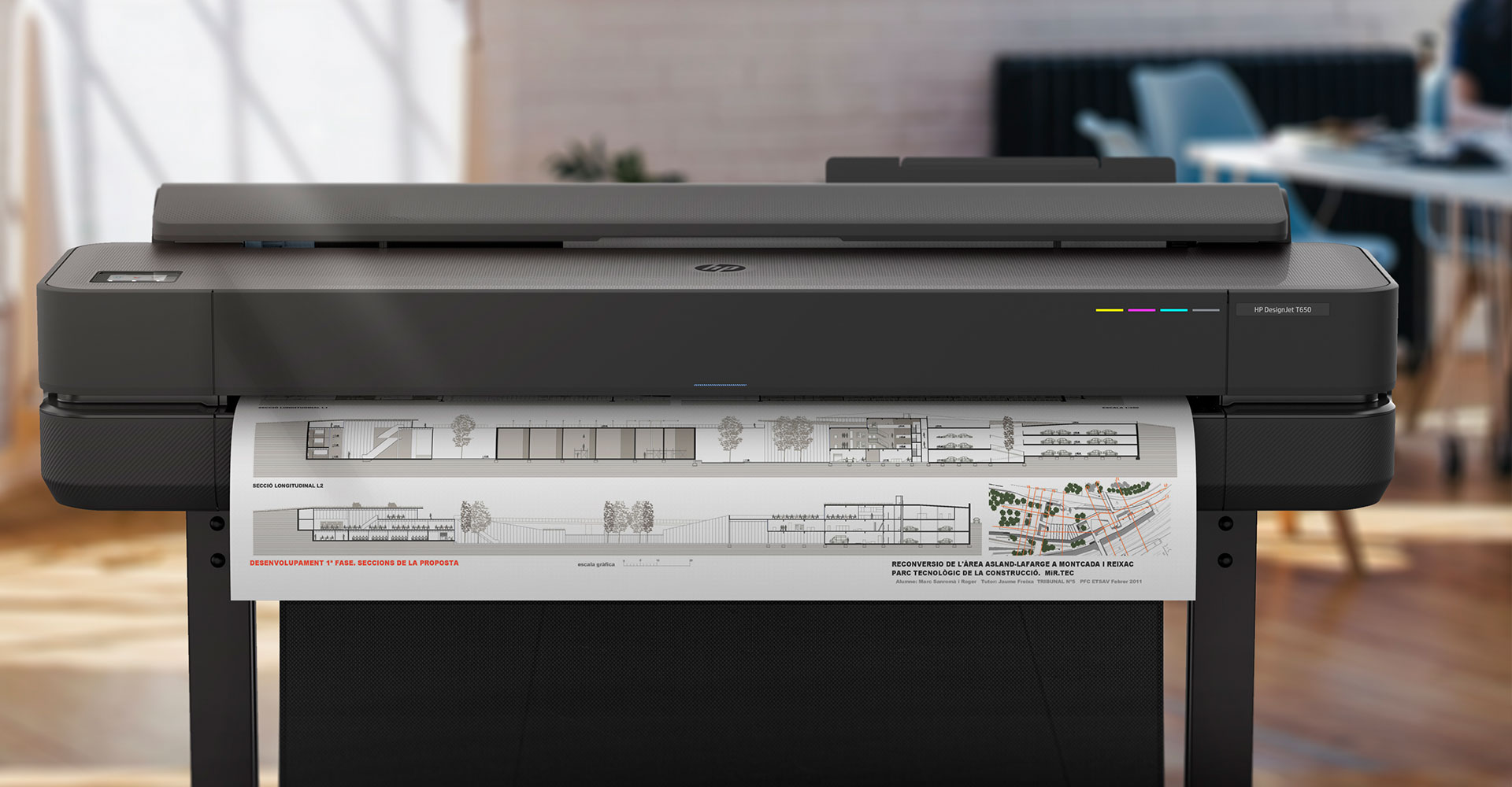 HP DesignJet T600 plotter series