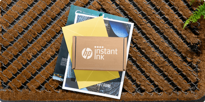 HP Instant Ink delivery at home