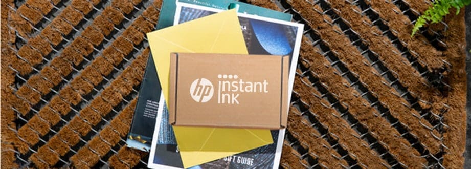 HP Instant Ink delivery at home