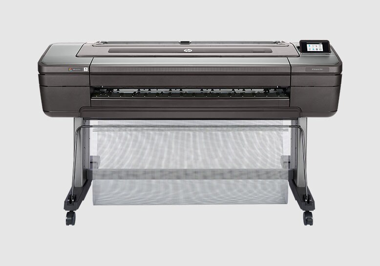 เครื่องพิมพ์ HP DesignJet Z9⁺dr ขนาด 44 นิ้ว พร้อมตัวตัดขอบแนวตั้ง