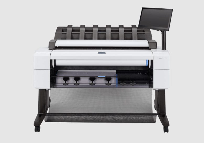 מדפסת plotter ‏‏PostScript® רב-תכליתית ‏HP DesignJet T2600dr,‏ 36 אינץ'