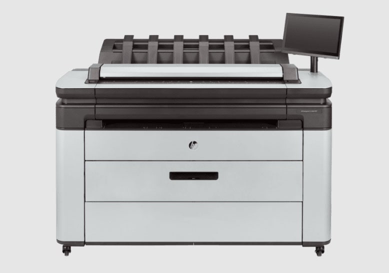 HP DesignJet XL 3600 36-in PostScript® multifunction plotter