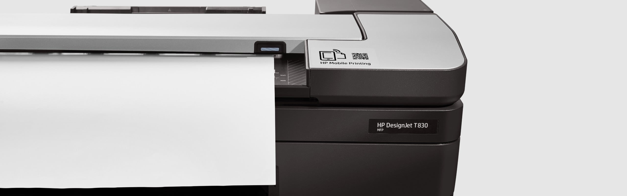 HP DesignJet T830 close-up image