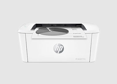 Front of HP LaserJet Pro 100 