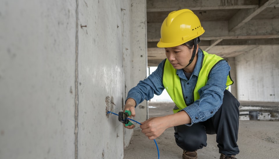 Electrician seeing fewer risks in electrical construction projects because of more standardized processes