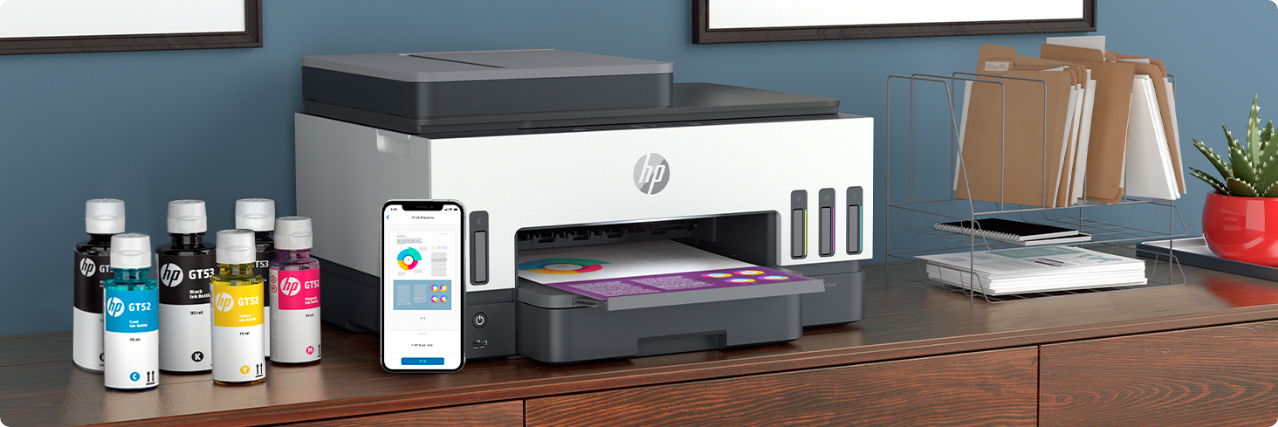 HP Smart Tank 700 series printer feature highlights