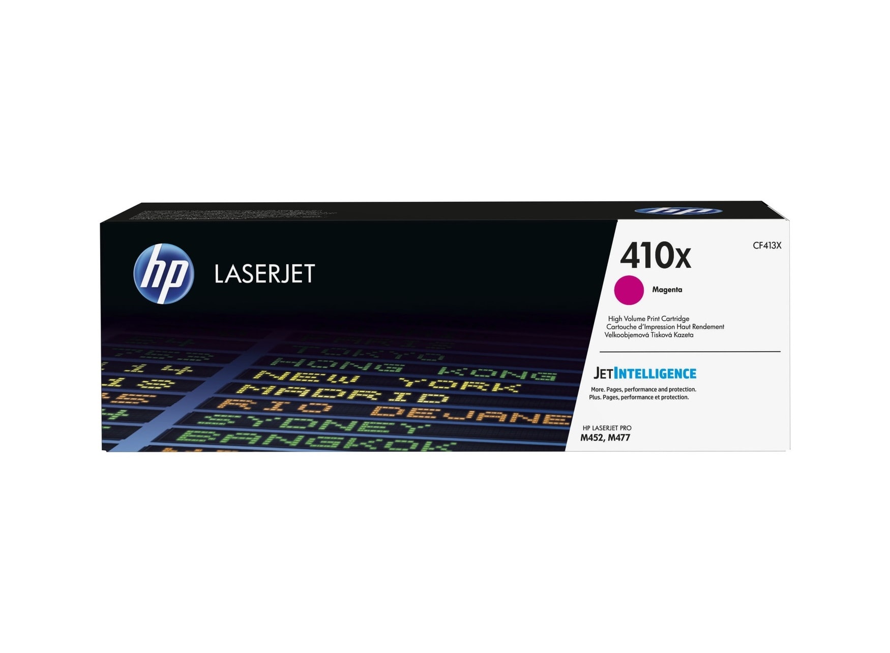 Original HP 410X Magenta LaserJet Tonerkartusche mit hoher Reichweite