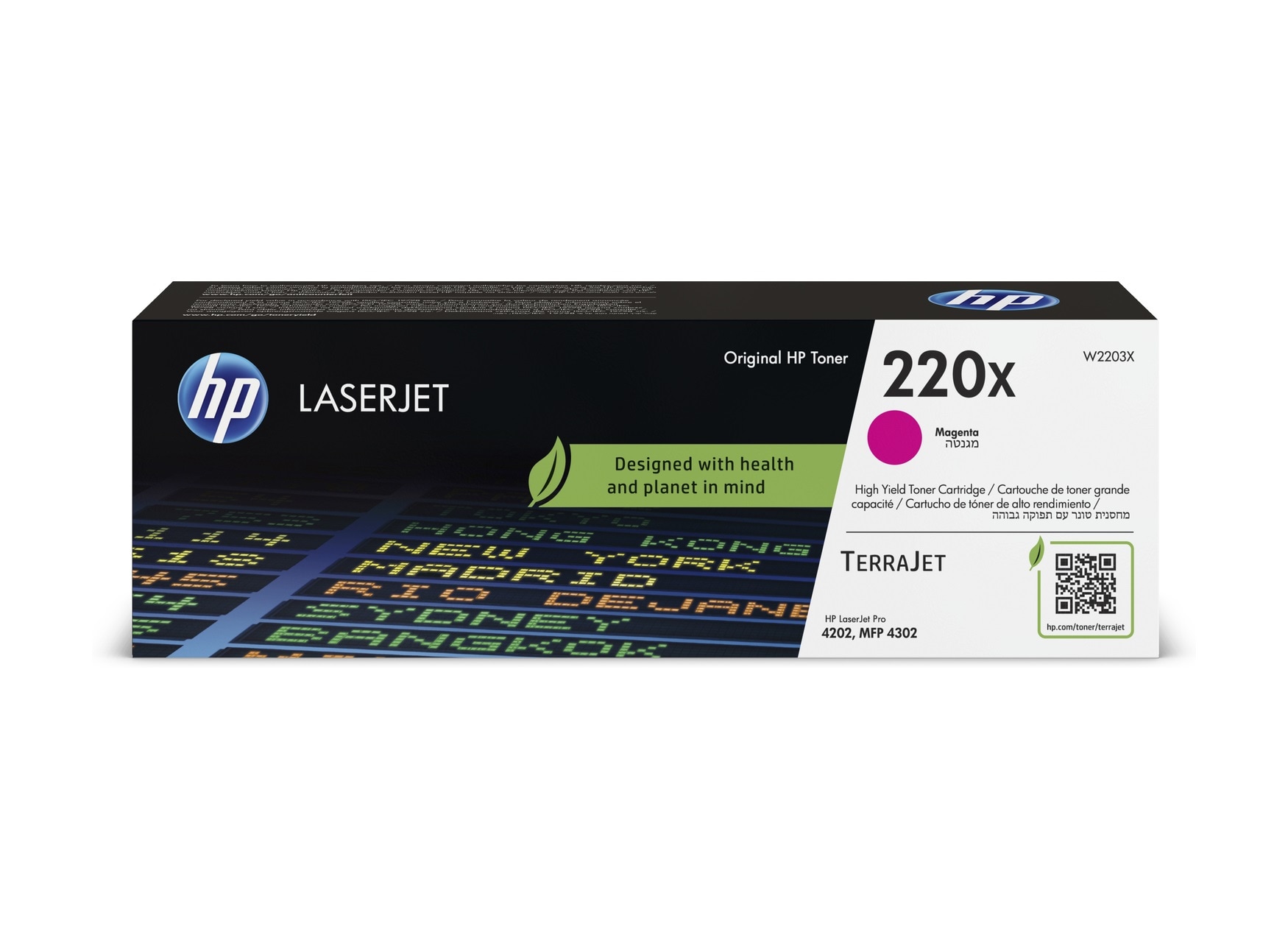 HP 220X Magenta Original LaserJet-Tonerkartusche