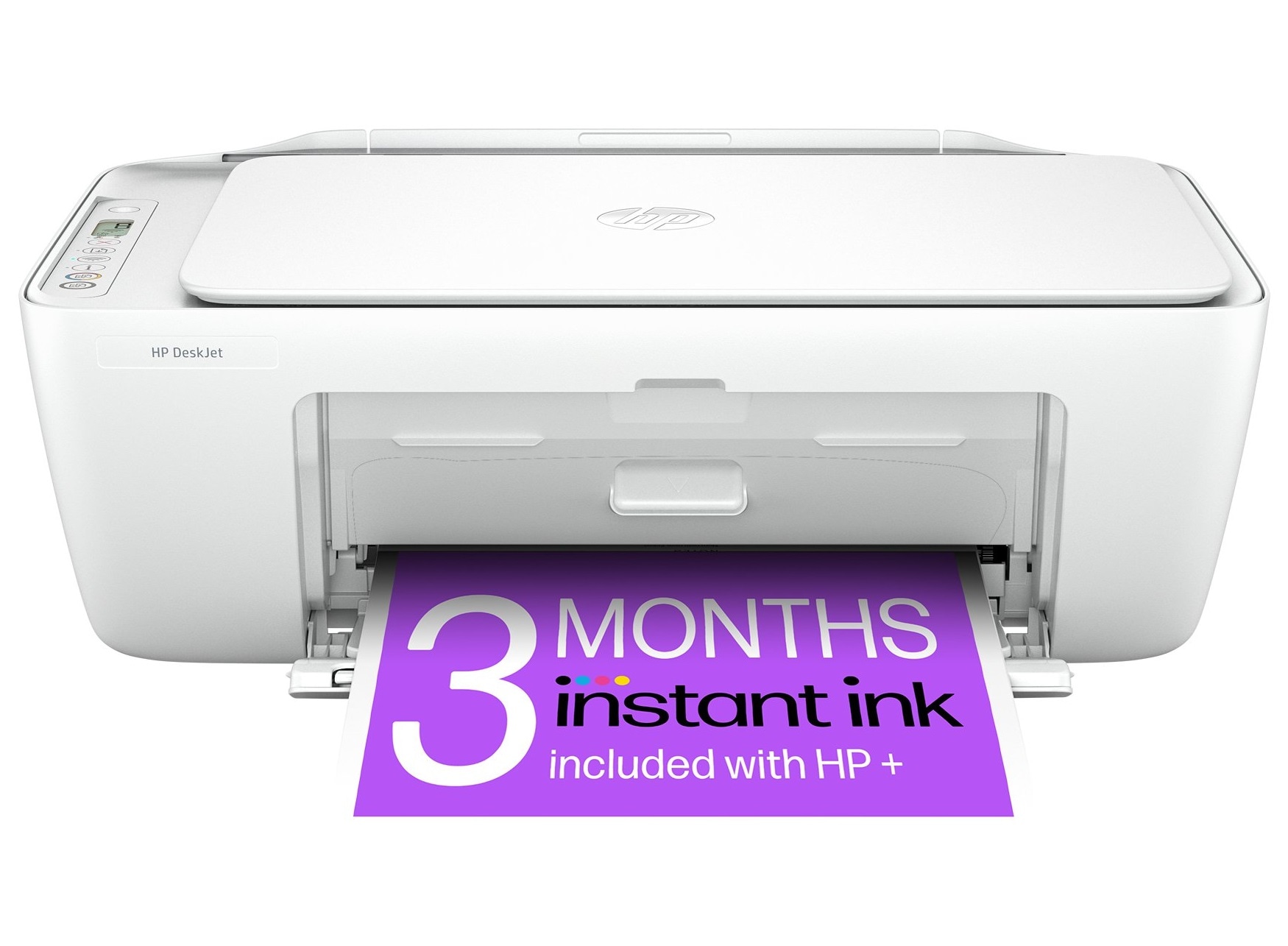 HP DeskJet 2810e A4 Colour Multifunction Inkjet Printer with HP+ and 3 months Instant Ink and Free HP A4 Paper - 50 Sheets starter pack