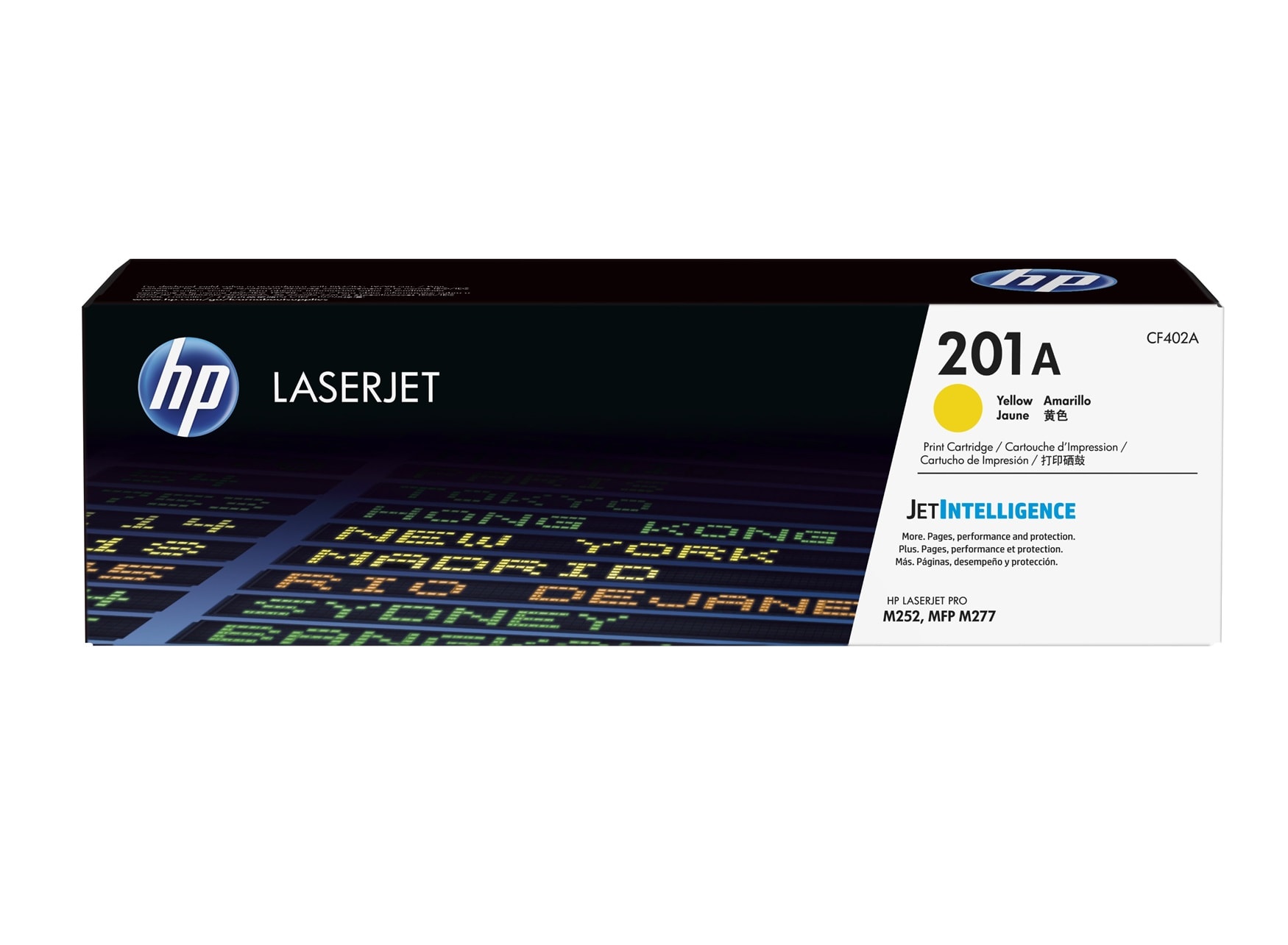 HP 201A Yellow Original LaserJet Toner Cartridge