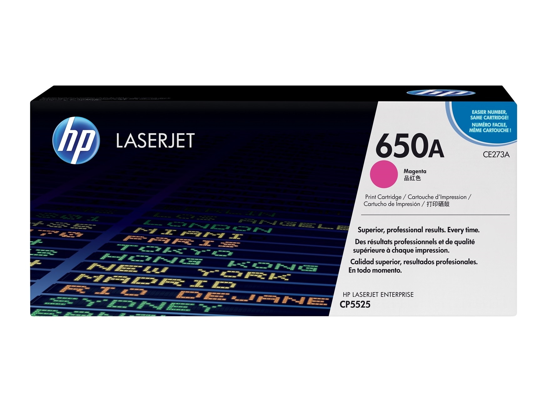 HP 650A Magenta Original LaserJet Toner Cartridge