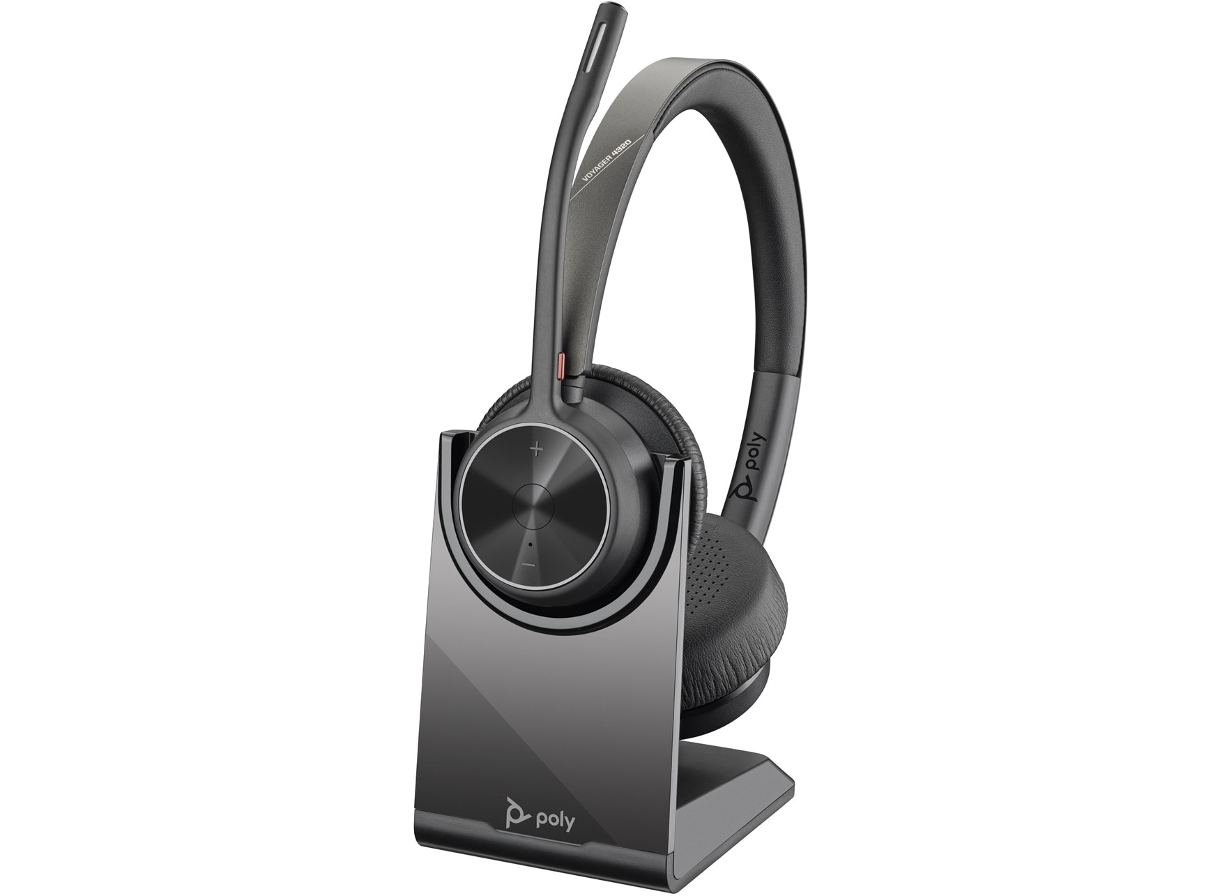 Poly Voyager 4320 Headset With Charging Stand