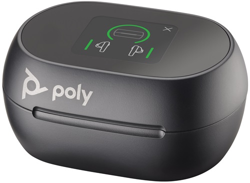 Poly Voyager Free 60+ Earbuds With Touchscreen Charge Case (Carbon Black) -  HP Store UK