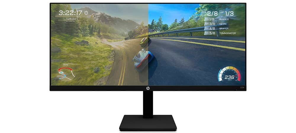 hp x series monitor