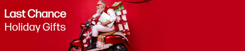 Santa on a bike