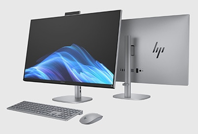 image of Omni studio AIO from back and front view