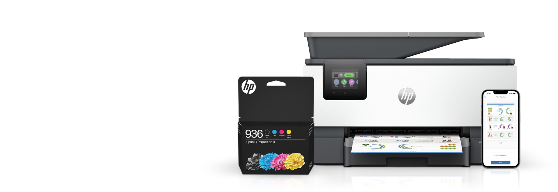 image of Printer, paper and ink multi pack