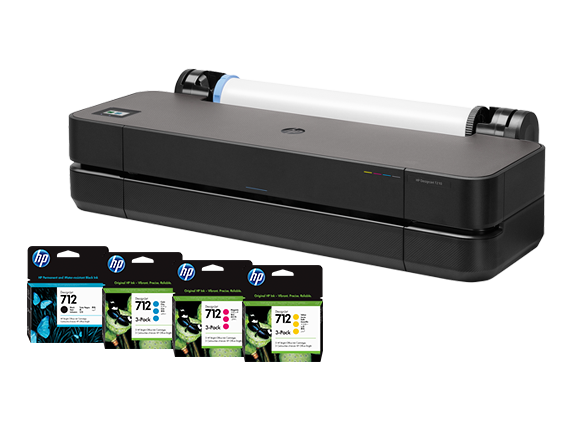 DesignJet T210 24" and Ink Convenience Bundle