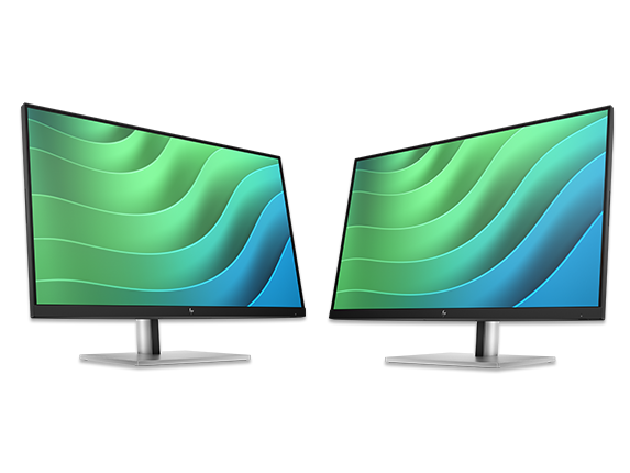 Dual HP E27 G5 27-inch FHD Monitor