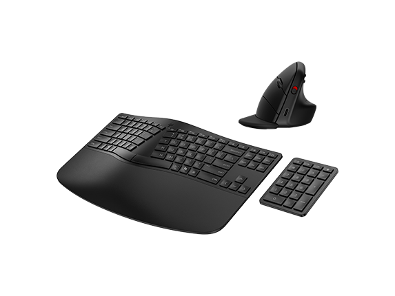 HP Ergonomic Wireless Keyboard and Vertical Mouse Bundle